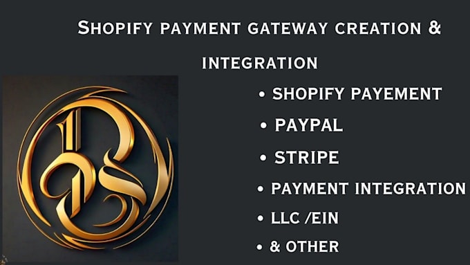 Gig Preview - Create and integrate shopify payment gateway stripe paypal to shopify store