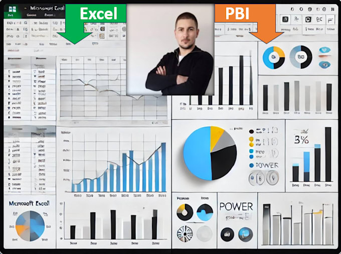 Gig Preview - Optimize your existing reports using power bi and excel