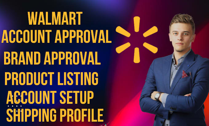 Gig Preview - Develop website for walmart account approval, brand approval and product listing