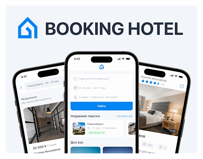 Gig Preview - Develop flight booking app hotel booking app ticket booking app