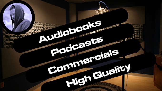 Gig Preview - Record audiobooks and podcasts