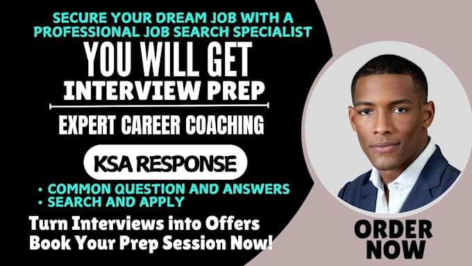 Gig Preview - Coach you for job interviews in executive, federal, IT, medical, sales roles