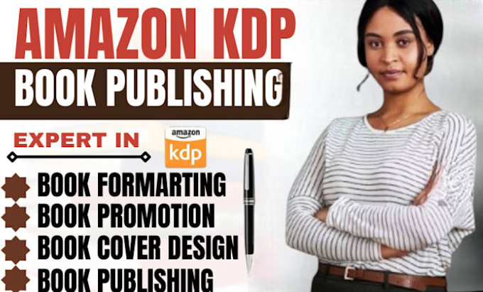 Gig Preview - Professionally do book formatting and publishing services for amazon KDP