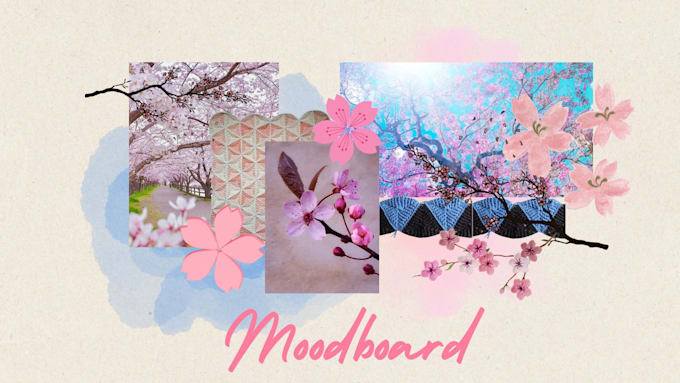 Gig Preview - Create a unique and amazing moodboard for dream collection