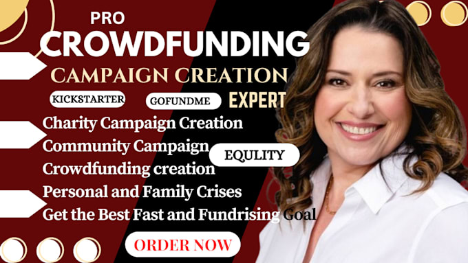 Gig Preview - Do crowdfunding campaign creation promotion gofundme kickstarter indiegogo