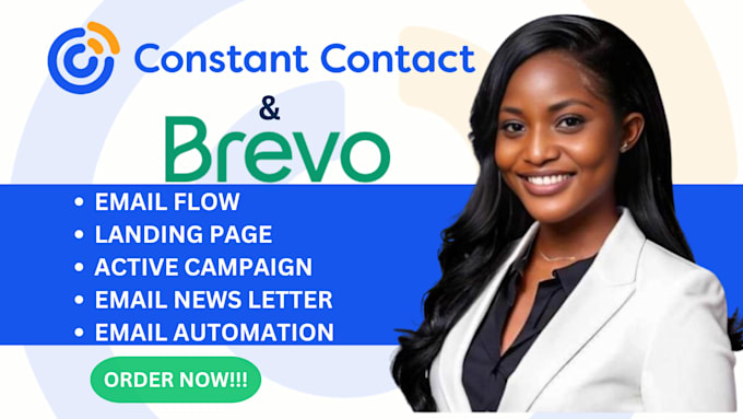 Gig Preview - Manage your email marketing designs on constant contact, brevo and kalviyo