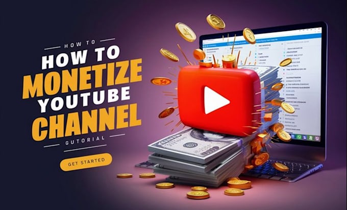 Gig Preview - Do complete youtube channel monetization