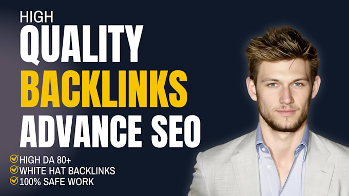 Gig Preview - High quality off page seo backlinks