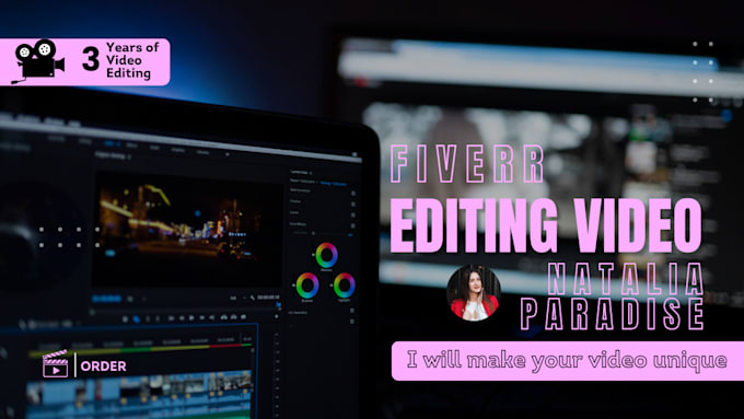 Gig Preview - Unique video editing at the professional level