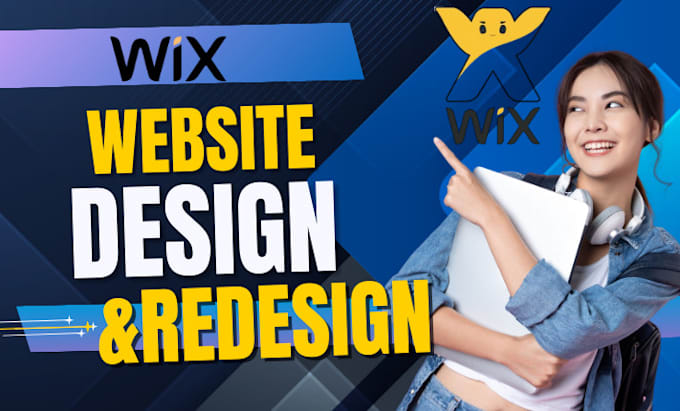 Gig Preview - Design wix site redesign revamp wix website update wix design clone wix website