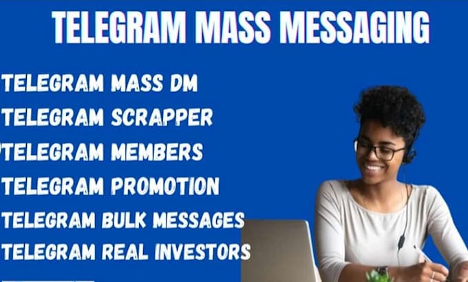 Gig Preview - Do telegram mass dm, mass dm, discord mass dm, telegram promotion, discord