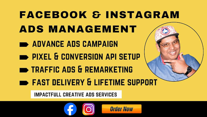 Gig Preview - Expertly manage your facebook ads instagram ads campaign