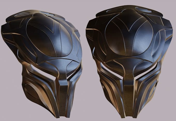 Gig Preview - Create 3d cosplay wearable 3d mask 3d props 3d model 3d helmet for 3d printing