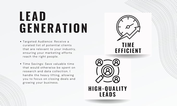 Gig Preview - Create a targeted local lead generation list based on your industry