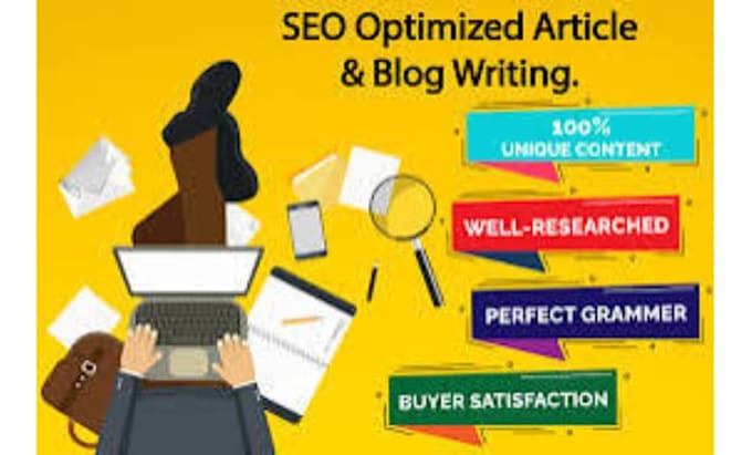 Gig Preview - Professional content writing SEO optimized engaging content