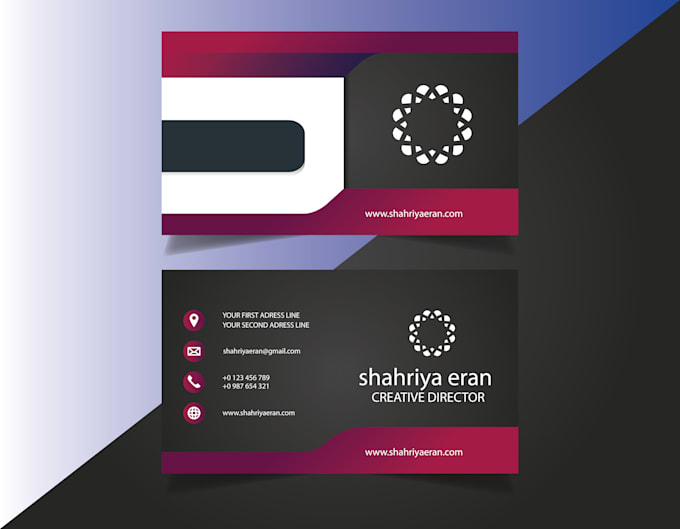 Gig Preview - Create a professional design for your business card