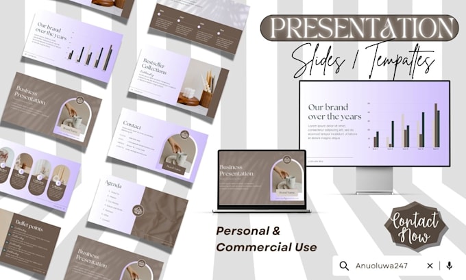 Gig Preview - Design google slides, business presentation sales powerpoint presentation slides