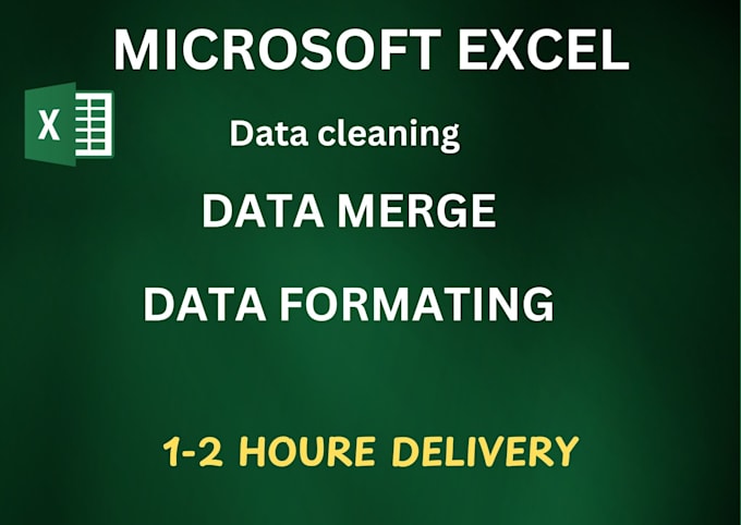 Gig Preview - Clean, formate, merge, split excel data