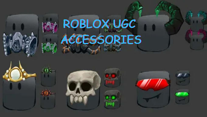 Gig Preview - Create custom roblox ugc