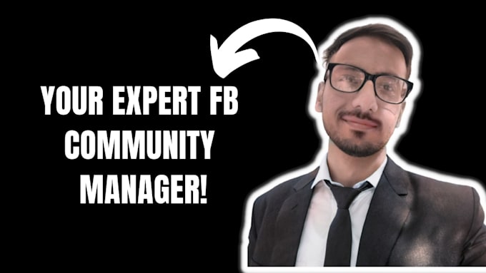 Gig Preview - Be your facebook community manager