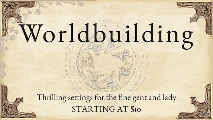 Bestseller - worldbuild an exciting world and lore for your project