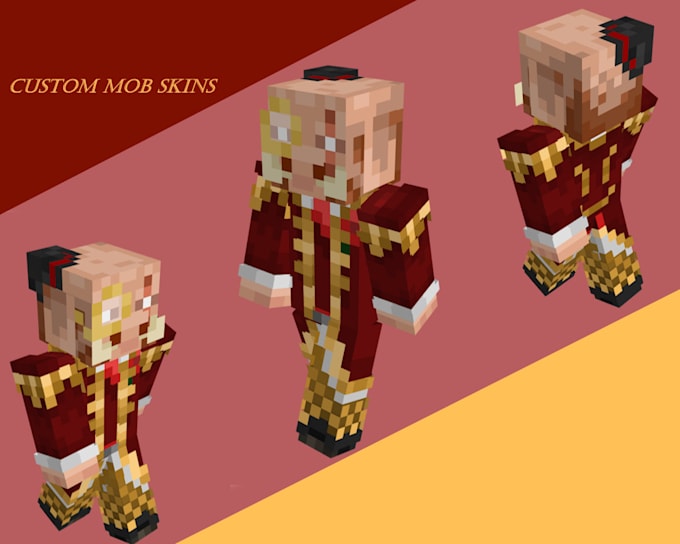 Gig Preview - Make a custom minecraft skin for you in under 24 hours