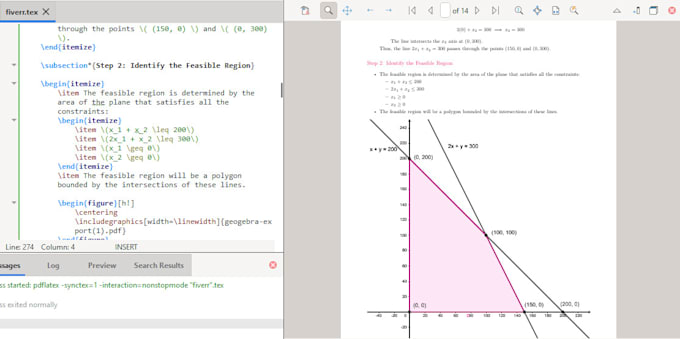 Gig Preview - Create professional latex documents, beamer presentations, and overleaf designs