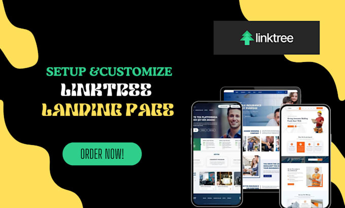 Gig Preview - Create linktree bio link landing page for business page