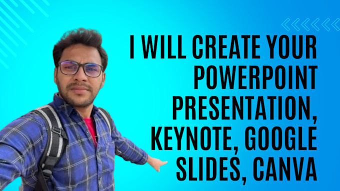 Gig Preview - Design powerpoint presentation with novelty