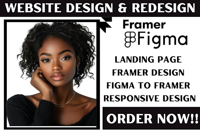 Gig Preview - Build framer website to figma website framer landing page figma to framer