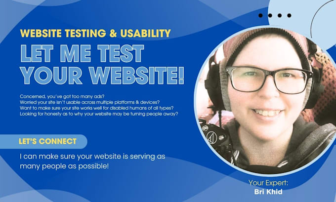 Bestseller - audit your site and provide feedback on usability and more