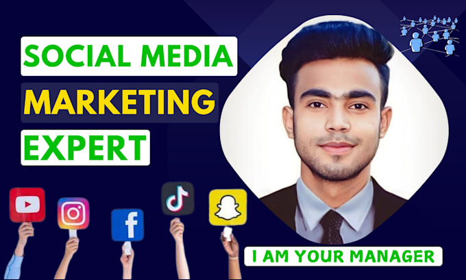 Gig Preview - Be your social media marketing manager and social assistant