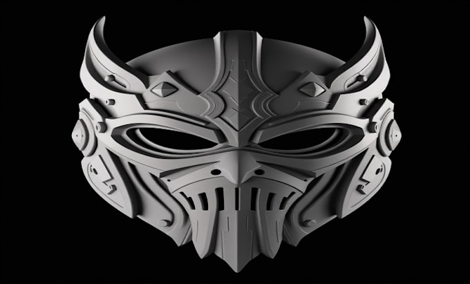 Gig Preview - 3d helmet armor halloween mask full cosplay suit sport helmet  for 3d printing