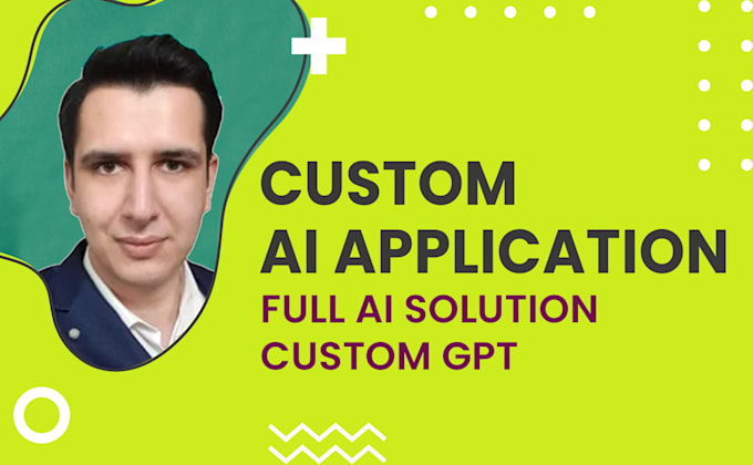 Gig Preview - Create ai application, ai saas, ai website for your business