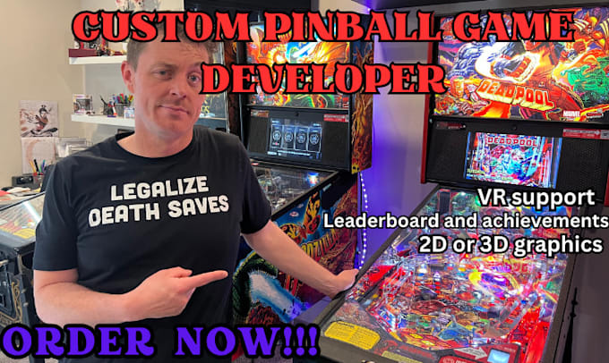 Bestseller - create custom pinball game developed specifically for your needs