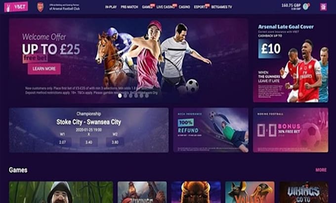 Gig Preview - Sports bet website, bet app, slot, 8 ball pool,blackjack, crash game, crypto app