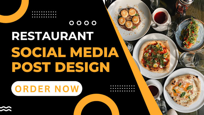 Gig Preview - Restaurant post, restaurant marketing, social media post, restaurant ads