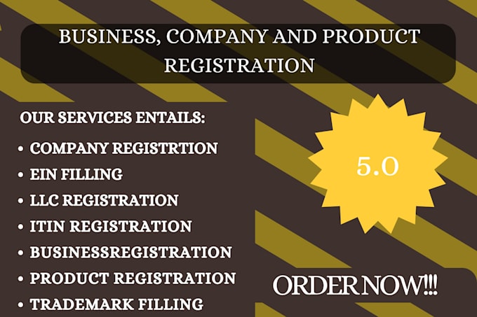 Bestseller - register your company business in uk, eu, ind, can, us, aus, pk