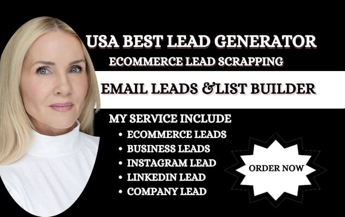 Bestseller - generate active usa instagram lead, ecommerce lead, email list buildng