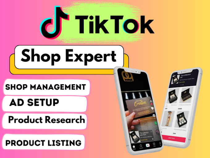 Bestseller - approve rejected tiktok shop product listing, affiliate outreach, shoppable ads