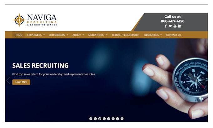 Gig Preview - Build recruitment website job board staffing agency website