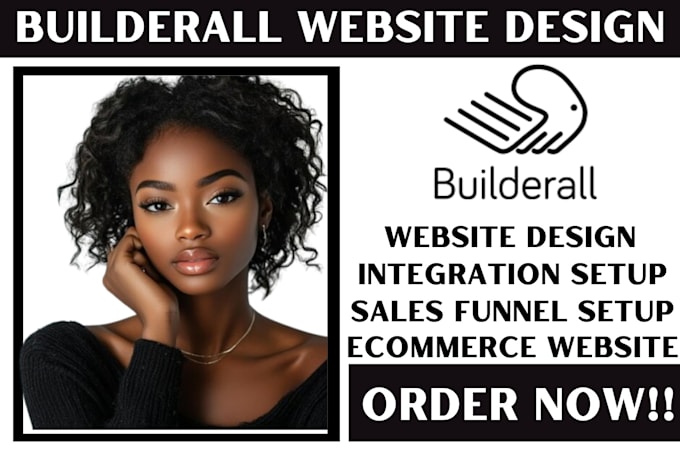 Gig Preview - Design builderall website redesign builderall website builderall landing page