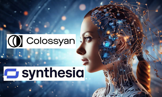 Gig Preview - Craft stunning ai spokesperson online course video using colossyan and synthesia