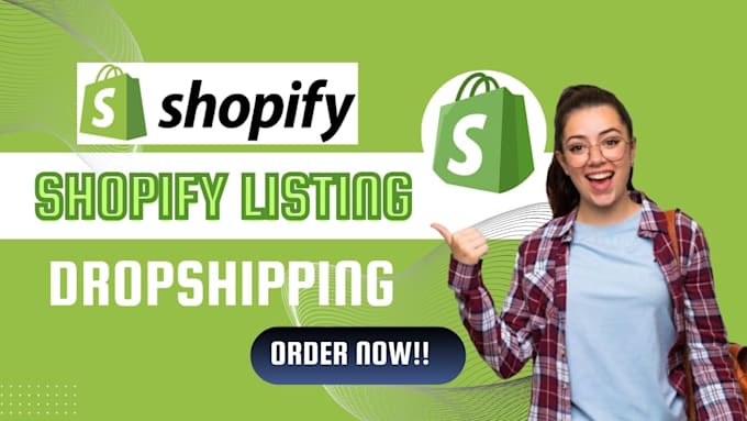 Gig Preview - Do shopify product listing product uploading amazon products woocommerce