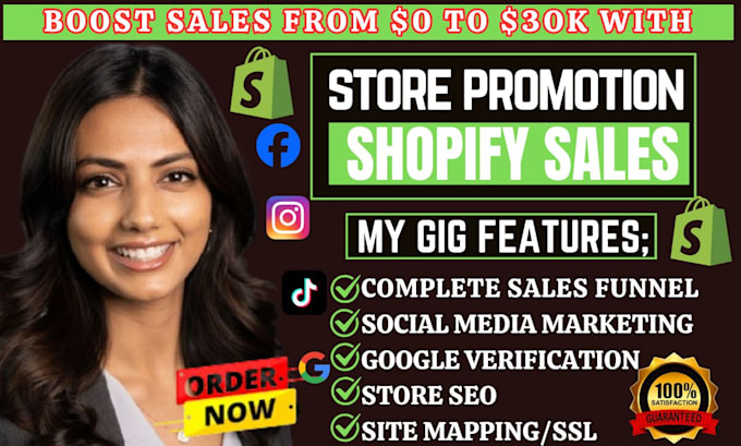 Bestseller - promote shopify store with tiktok shop, tiktok marketing shopify ads boost sales