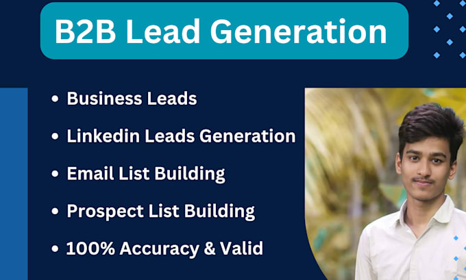 Gig Preview - Do b2b lead generation and targeted email list building