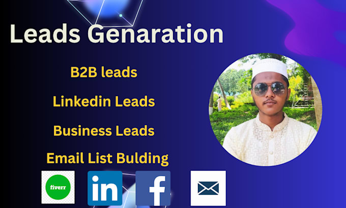 Gig Preview - Do b2b lead generation for any industries