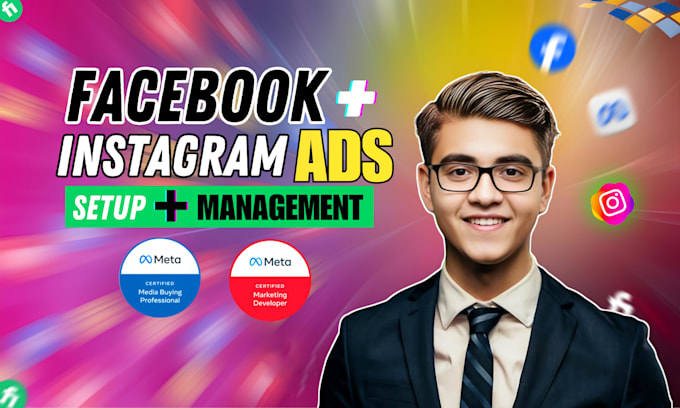 Gig Preview - Be your facebook and instagram ads campaign manager