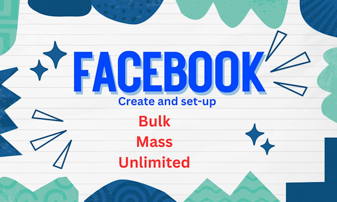 Bestseller - professionally create and setup facebook accounts