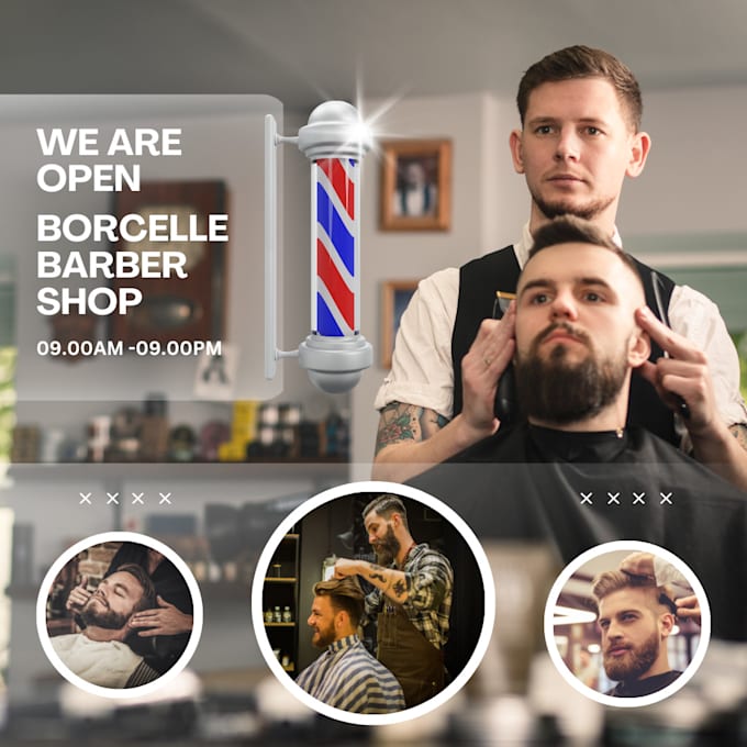 Bestseller - design a professional barber , barbershop booking wordpress website